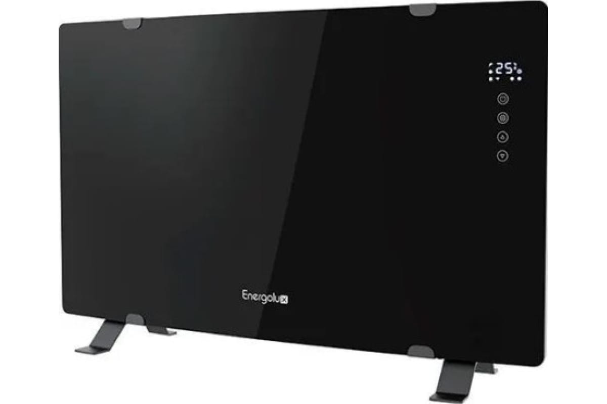 Конвектор электрический Energolux ECH-1000E-J1-BG, черное стекло