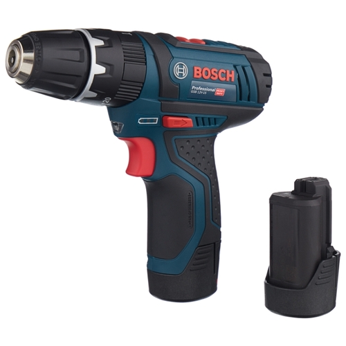 Дрель-шуруповерт BOSCH GSB 12V-15 2.0Ач х2 L-BOXX 0.601.9B6.906