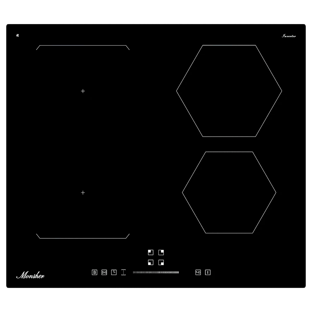Варочная панель индукционная Monsher MHI 6016, черный