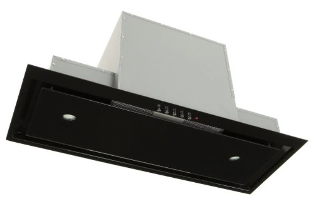 Вытяжка Akpo Neva Glass Eco 80 WK-4 черное стекло/нержавеющая сталь