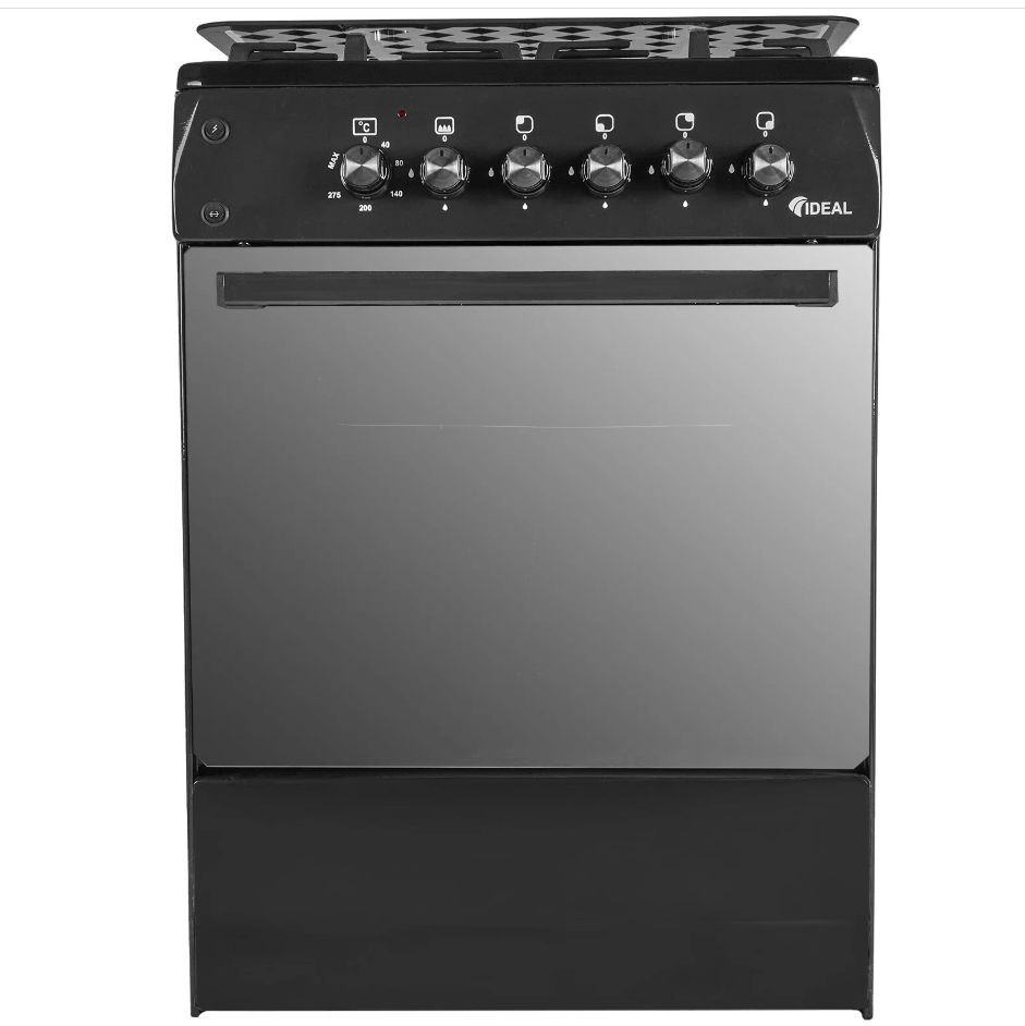 Плита газовая IDEAL G 280 ГК, черный