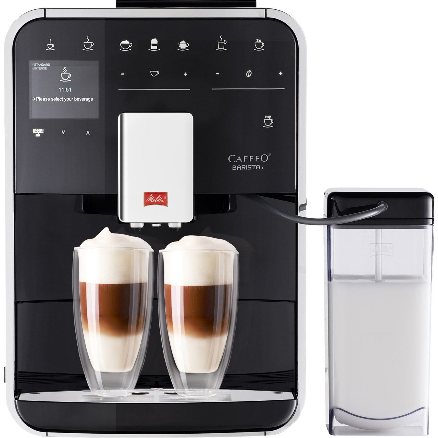 Кофемашина Melitta Caffeo Barista T F 830-002 черный