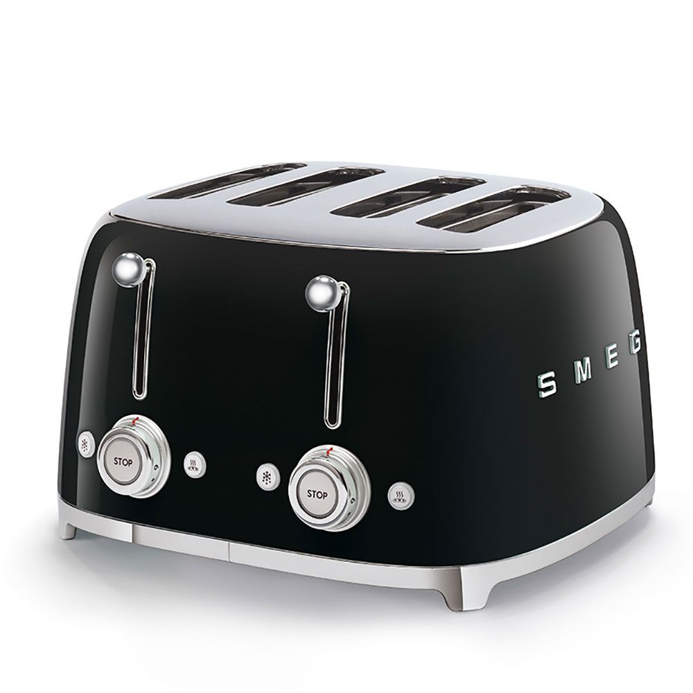 Тостер Smeg TSF03BLEU, черный