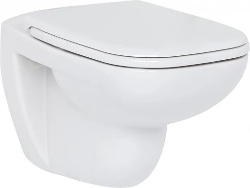 Унитаз подвесной Duravit D-code 25350900002 (без сиденья), белый