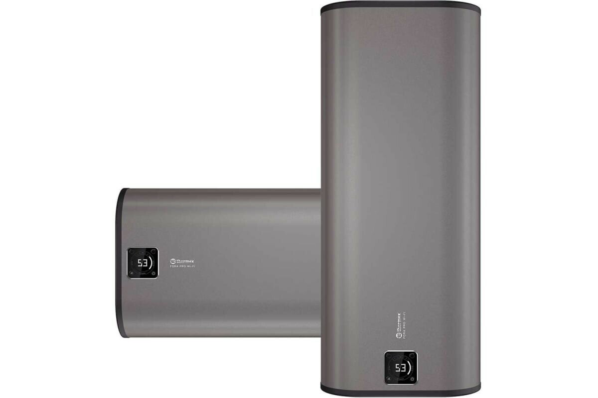 Водонагреватель электрический настенный Thermex Fora 100 (pro) Wi-Fi, серый