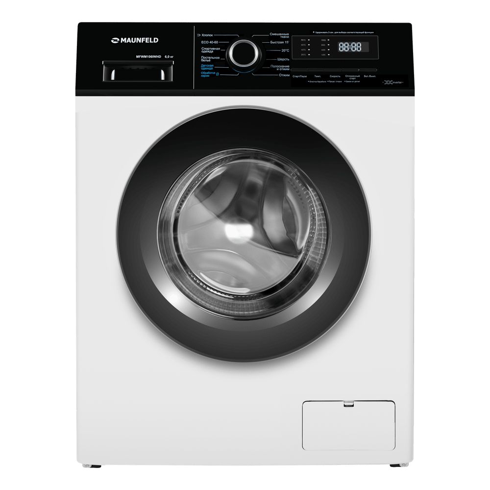 Стиральная машина MAUNFELD MFWM106IWHD, белый