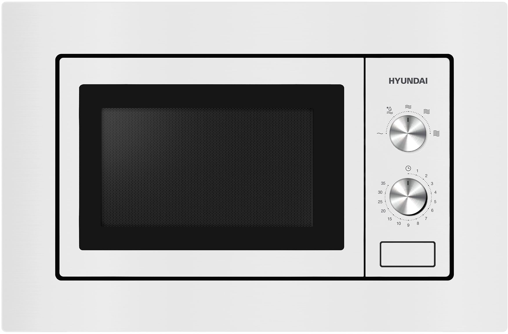 Микроволновая печь встраиваемая Hyundai HBW 2030S WG, белый