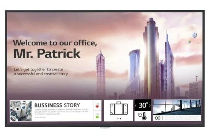 Телевизор плазменный LG 43UH5F-H черный