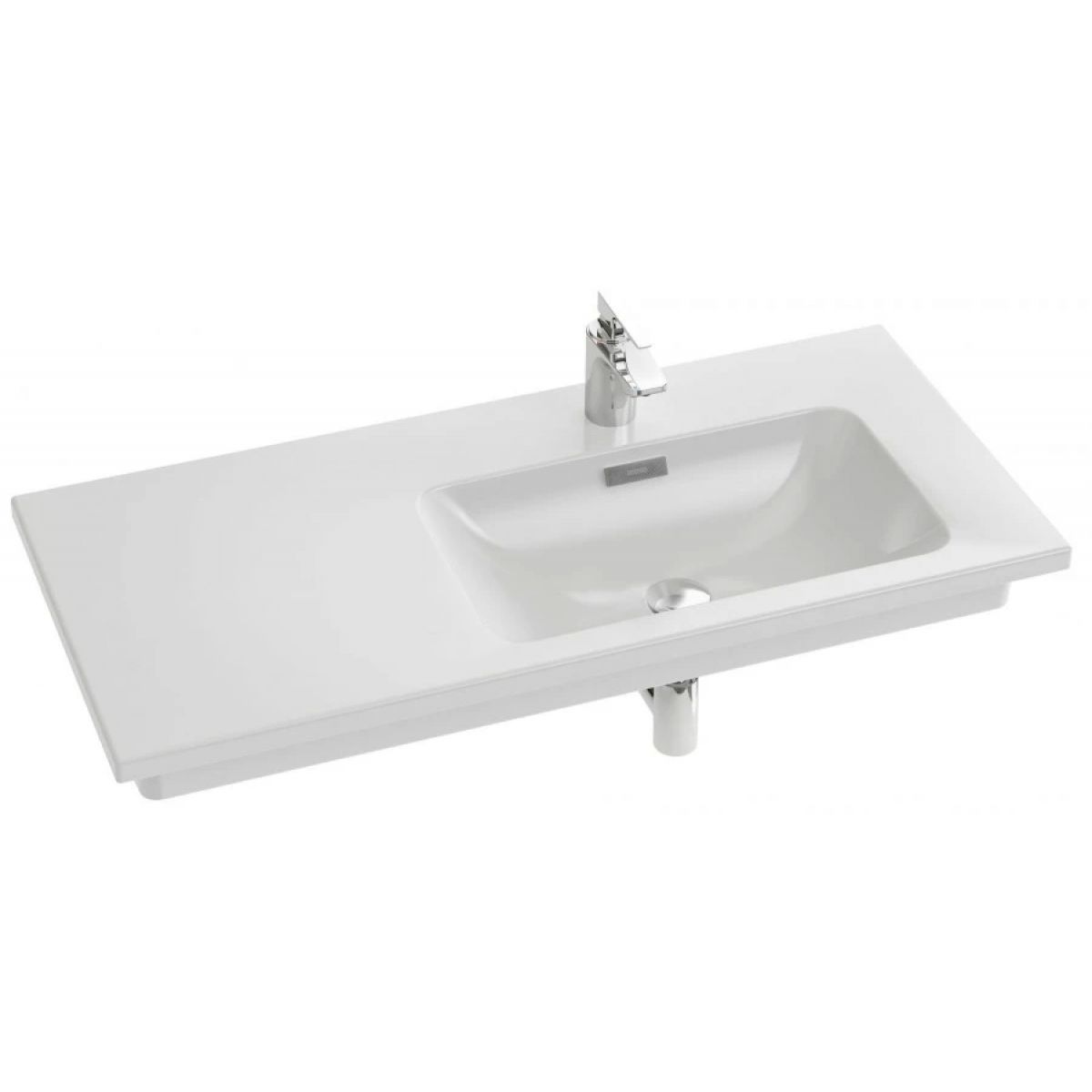 Раковина подвесная Jacob Delafon Vox L EXAD112-00 101 см, белый