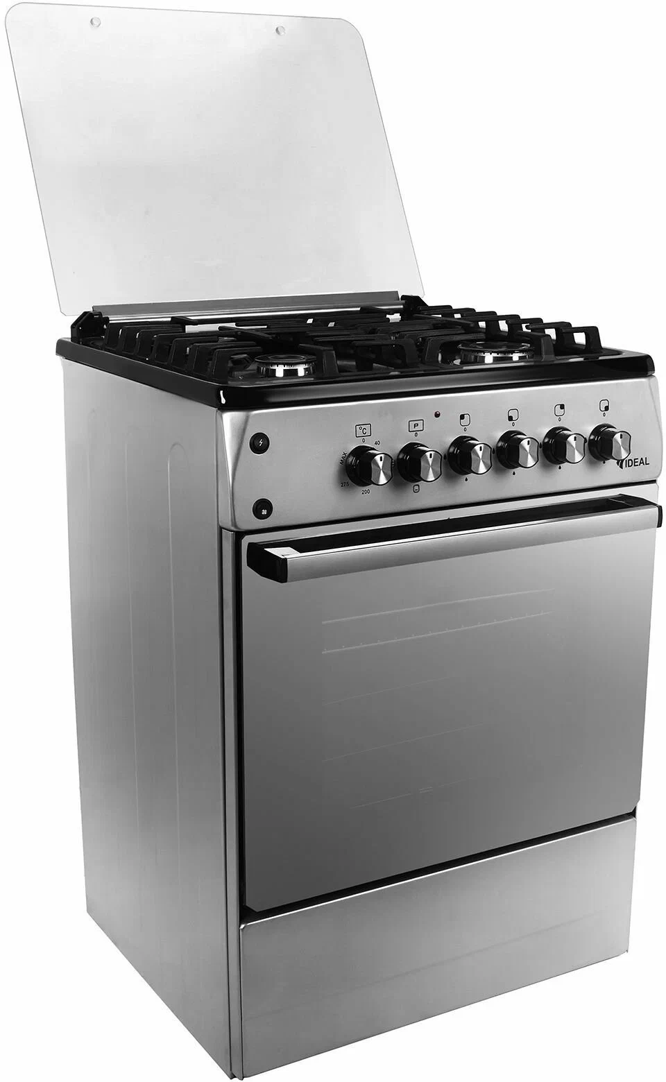 Плита комбинированная IDEAL L265 серый