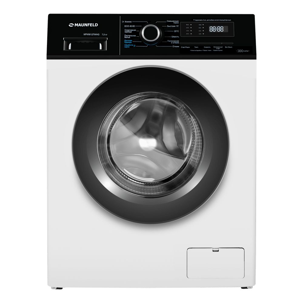 Стиральная машина MAUNFELD MFWM127IWHD, белый