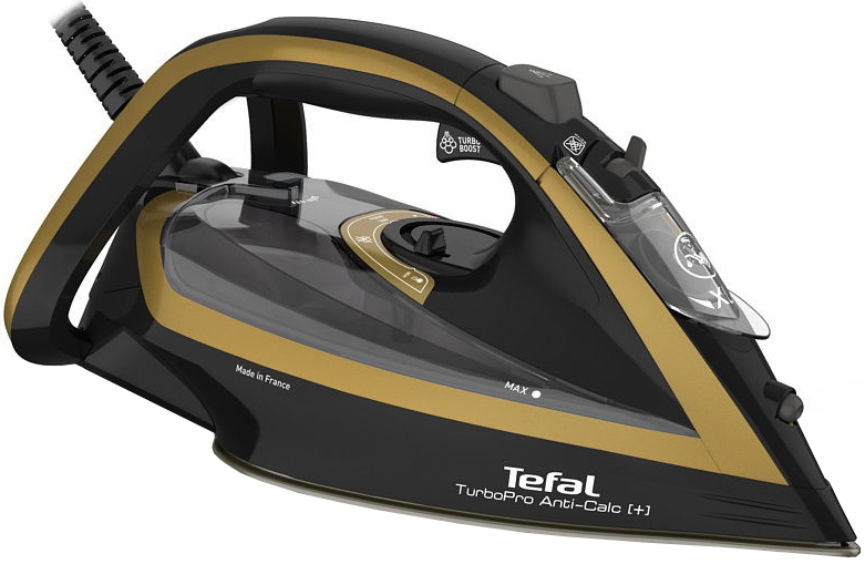 Утюг Tefal FV5696E1 3000Вт черный/золотистый