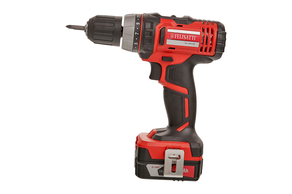Акккумуляторная дрель-шуруповерт Felisatti ДА-10/14.4Л3(М) 3830.5.1.00 (ЗУ - разъемного типа)