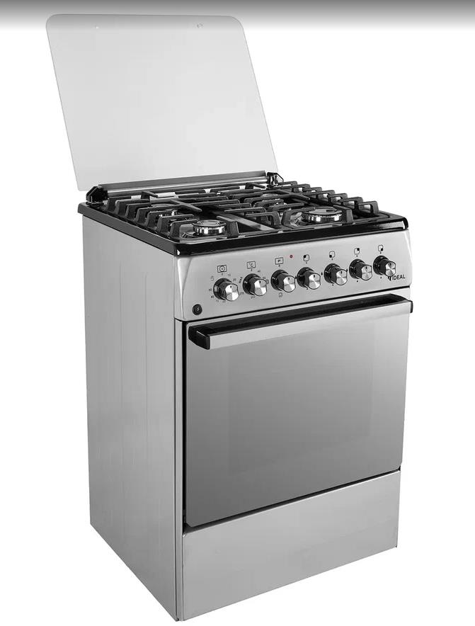 Плита комбинированная IDEAL L 250 ГК, серый