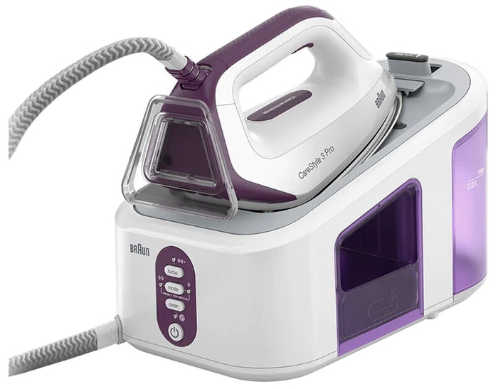 Парогенератор Braun IS3155VI SS, фиолетовый/белый