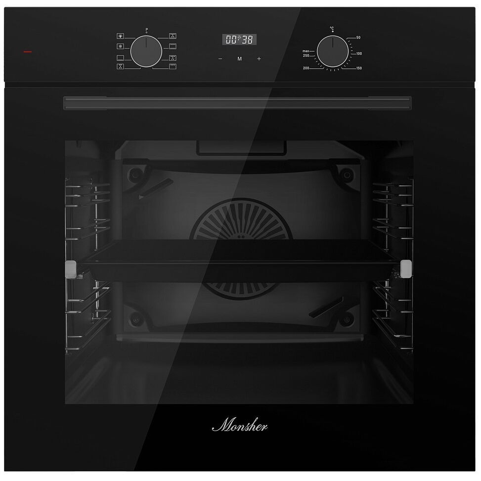 Духовой шкаф электрический Monsher MOE 6008 Noir, черный