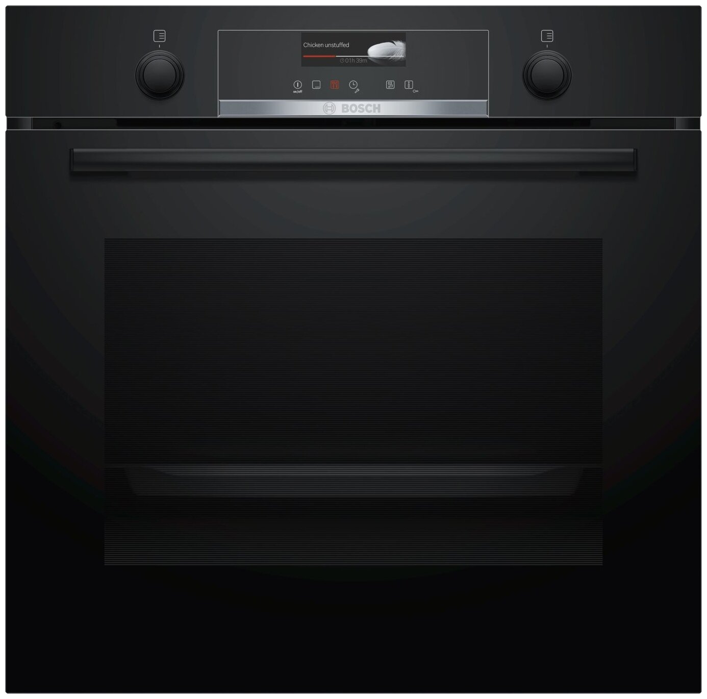 Духовой шкаф электрический Bosch HBG539EB0, черный