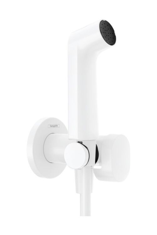 Гигиенический душ со смесителем Hansgrohe Bidette 29232700S (с внутренней частью), белый