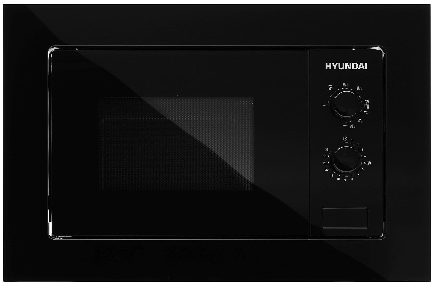 Микроволновая печь встраиваемая Hyundai HBW 2030 BG, черный