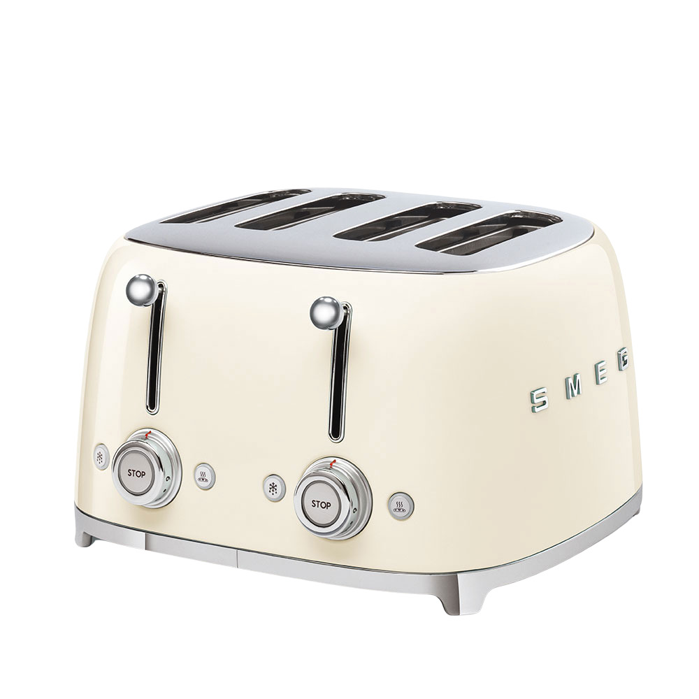 Тостер Smeg TSF03CREU, кремовый