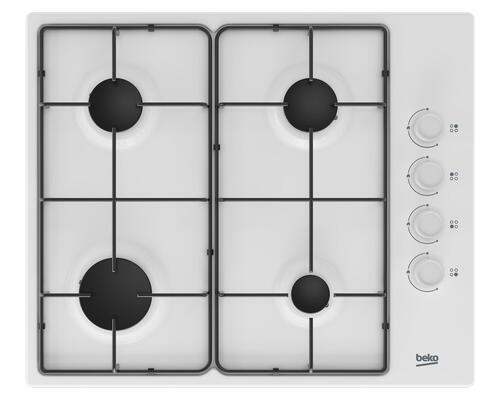 Варочная панель газовая Beko HIGG 64123 SW, белый