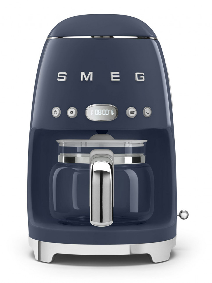 Кофеварка капельная Smeg DCF02NBEU, темно-синий