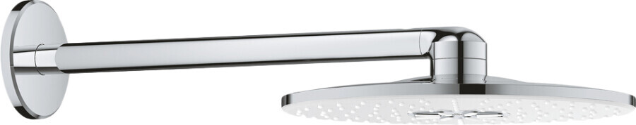 Верхний душ Grohe Rainshower SmartActive 26475LS0, хром/белый