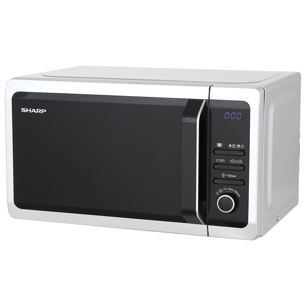 Микроволновая печь Sharp R-2852RSL, серебристый
