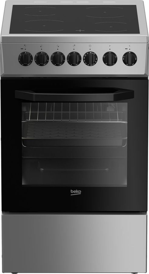 Плита электрическая Beko FFSS 57101 GS/GW серебристый