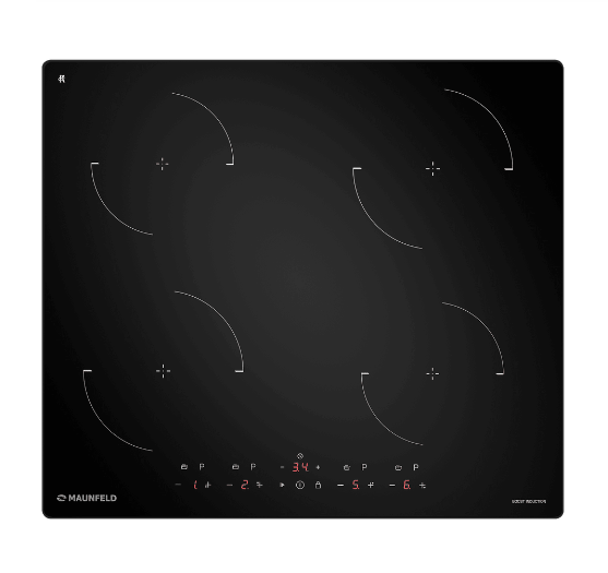 Варочная панель индукционная Maunfeld CVI604EXBK, черный
