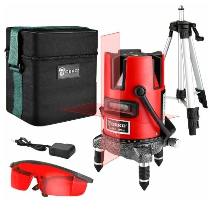 Нивелир Deko DKLL02RB Set 2 065-0297