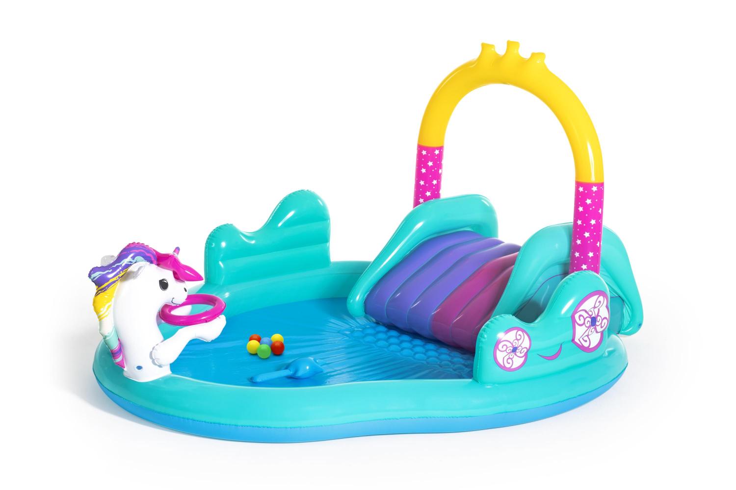 Игровой центр Bestway Волшебный единорог 274x198x137