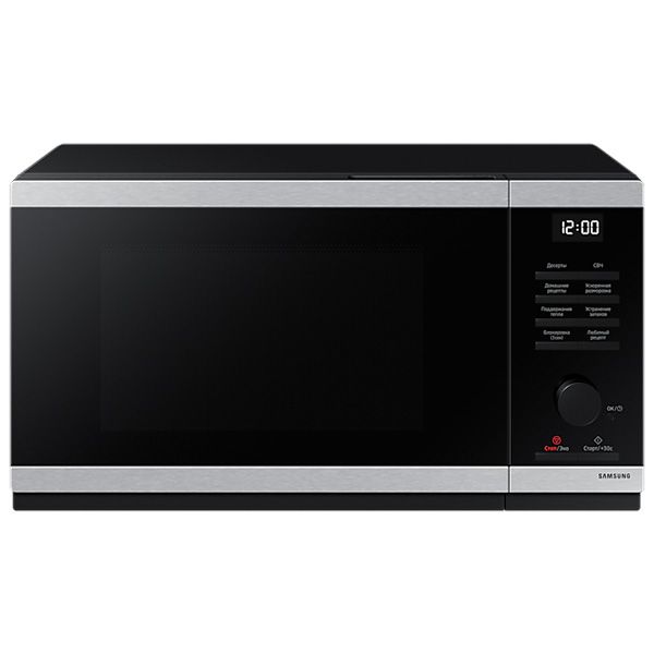 Микроволновая печь Samsung MS23DG4504ATBW, нержавеющая сталь/черный