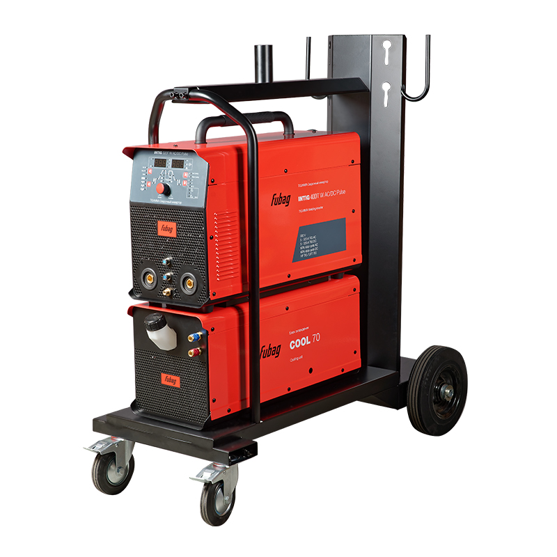 Инвертор сварочный FUBAG INTIG 400 T W AC/DC PULSE 31456 + горелка FB TIG 18 5P 4m 38463 + модуль охлаждения 31409 + тележка 31410 31456.1