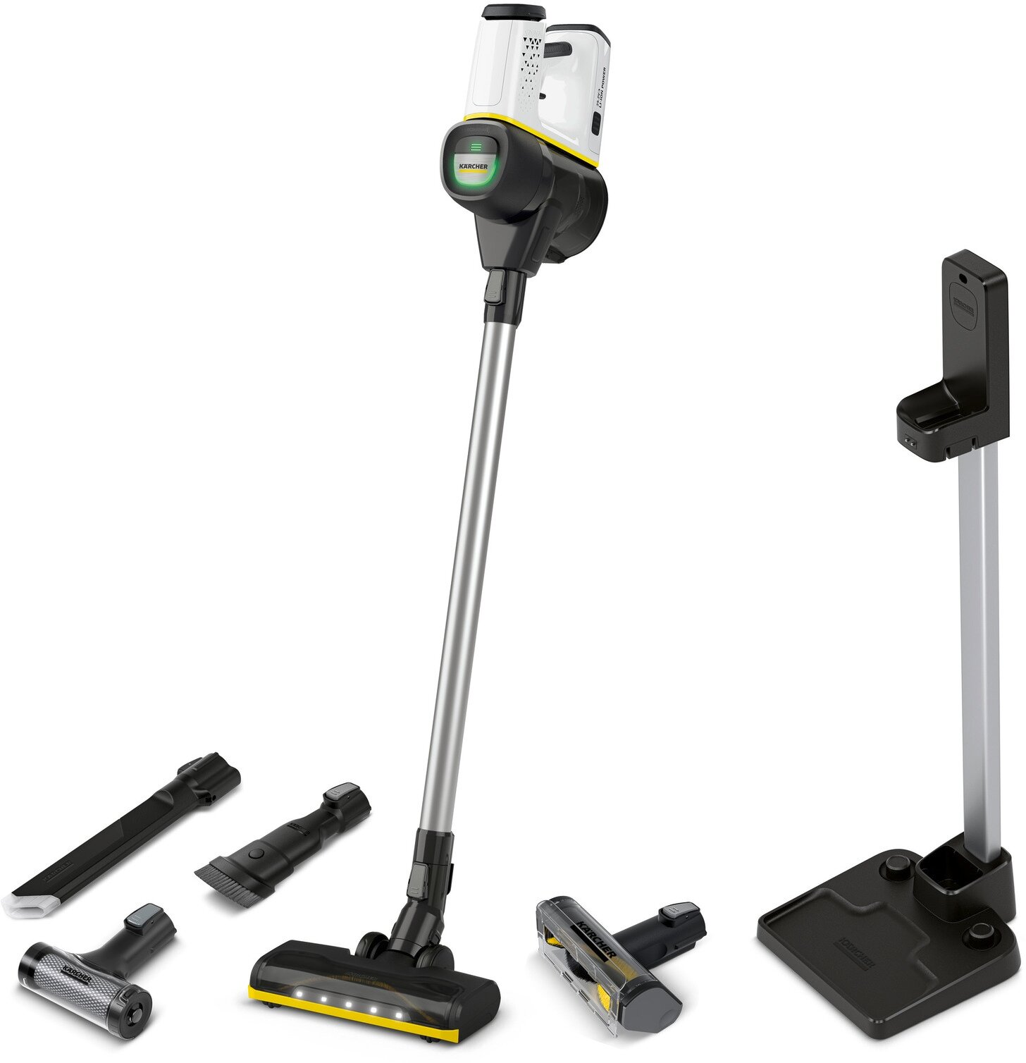 Пылесос KARCHER VC 6 Cordless ourFamily Extra, черный/белый