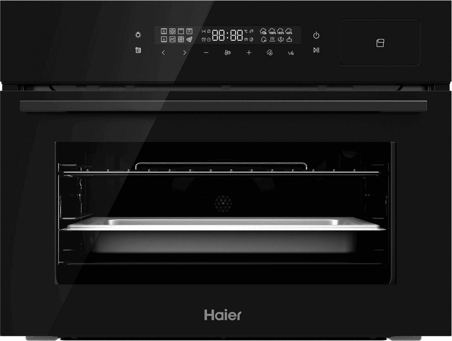 Духовой шкаф электрический Haier HOS-F5CVN8GB, черный