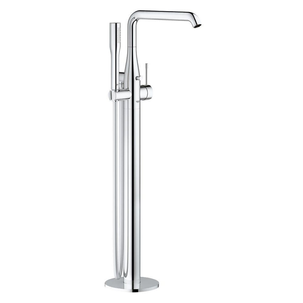 Смеситель для ванны напольный Grohe Essence 23491001 (с душевым гарнитуром), хром