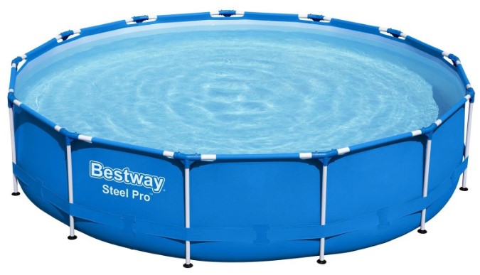 Бассейн каркасный Bestway Steel Pro 396 х 84 см, с фильтр-насосом 220V, 2006 л/ч, 5612Е