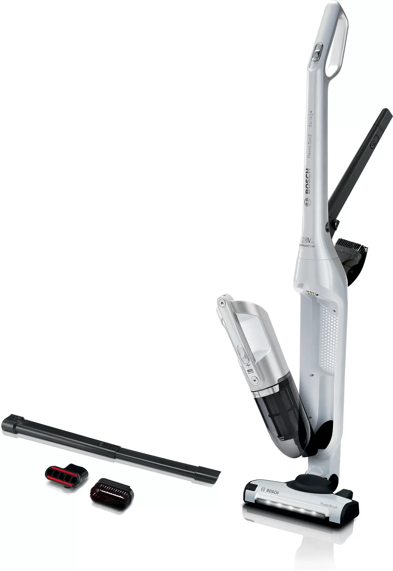 Пылесос вертикальный Bosch BBH3ALL28, белый