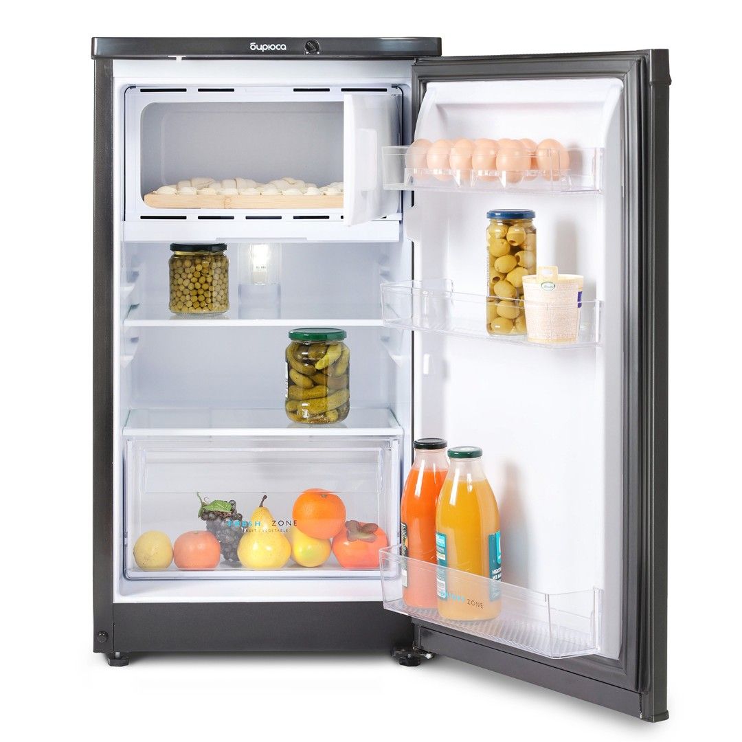 Холодильник Бирюса W408, матовый графит