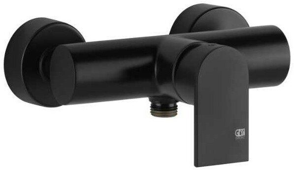 Смеситель для ванны Gessi Via Manzoni 38613-299, матовы черный