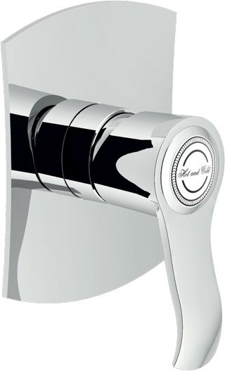 Смеситель для душа встраиваемая Nobili SOFI SI98108CR (внешняя и скрытая часть), хром