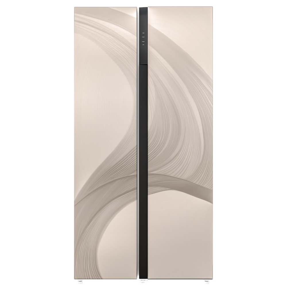 Холодильник Side-by-Side LEX LSB530GLID wind, золотистый