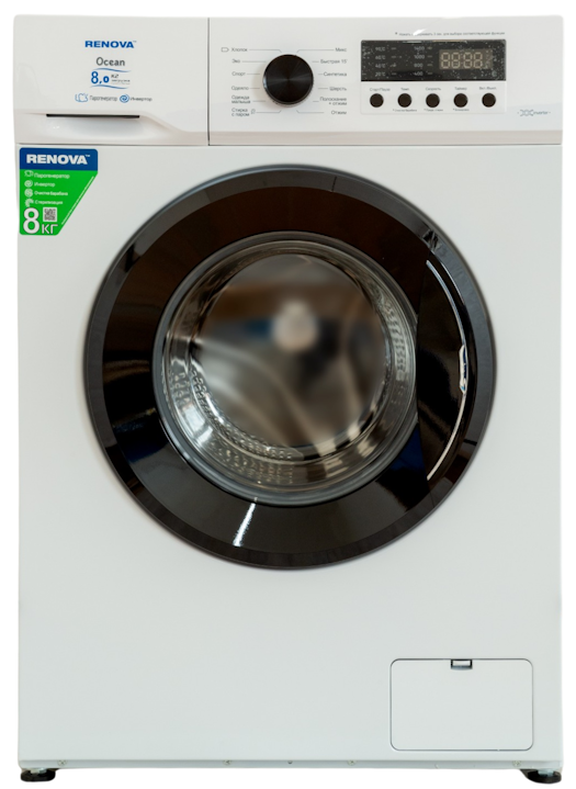 Стиральная машина RENOVA WAF-8014ISM31, белый