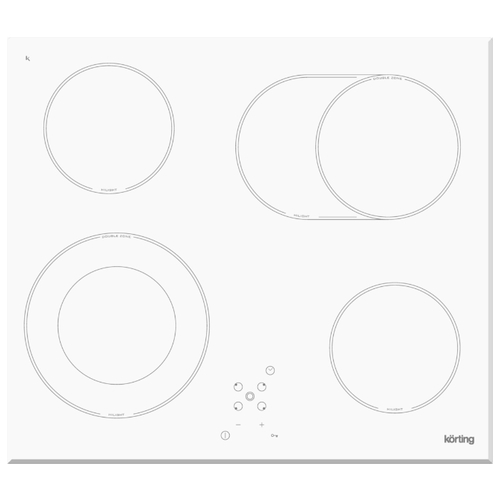 Варочная панель Korting HK 62051 BW
