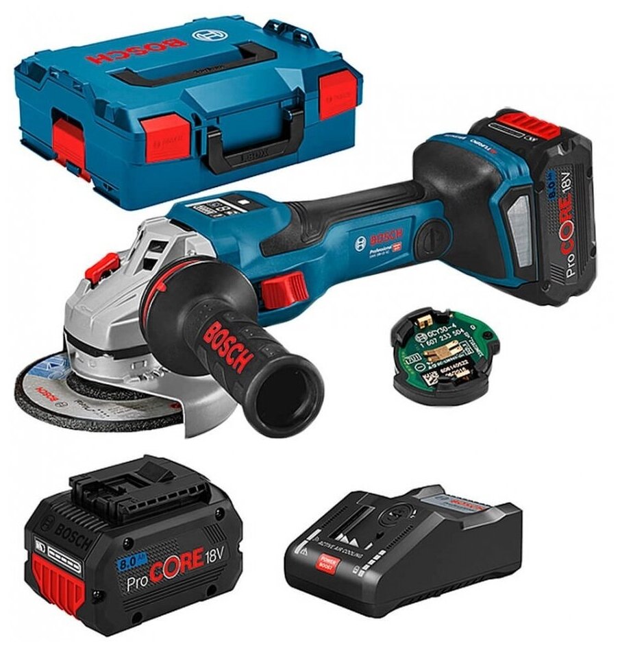 Угловая шлифмашина Bosch GWS 18V-15 SC 06019H6101