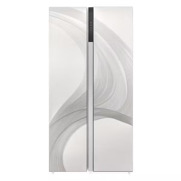 Холодильник Side-by-Side LEX LSB530WHID wind, белый