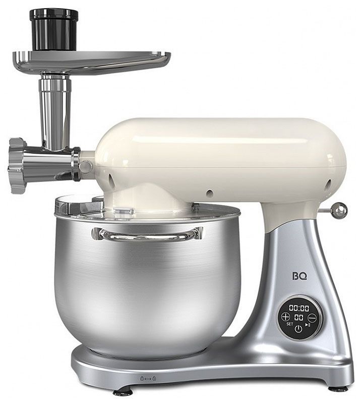 Миксер планетарный BQ MX851, Cream-Silver