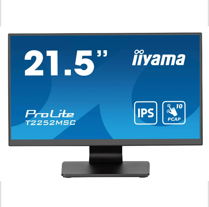 Монитор Iiyama ProLite T2252MSC-B2, черный