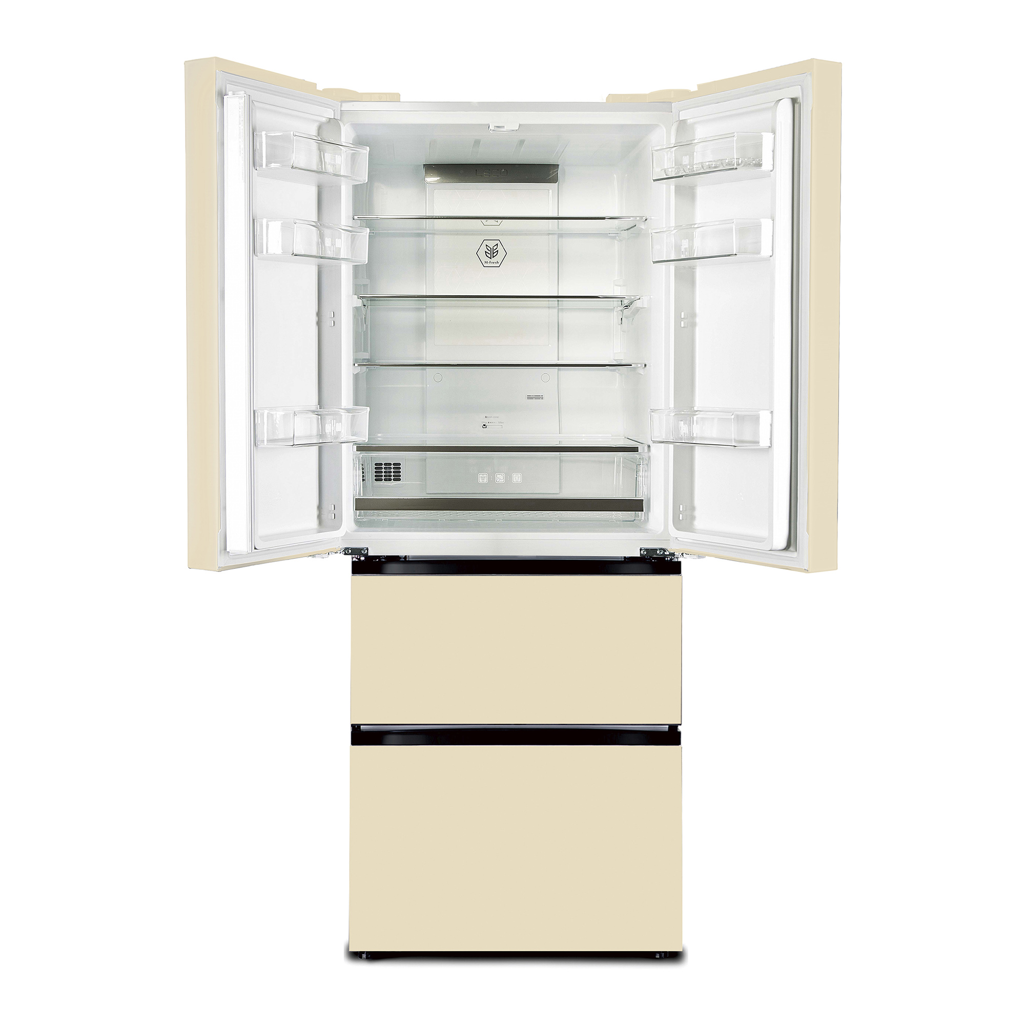 Холодильник Tesler RFD-361I Crystal Beige